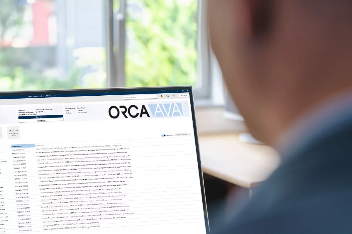 ORCA AVA Software – das GAEB-konforme Komplettprogramm von der Ausschreibung bis zum Kostenmanagement.