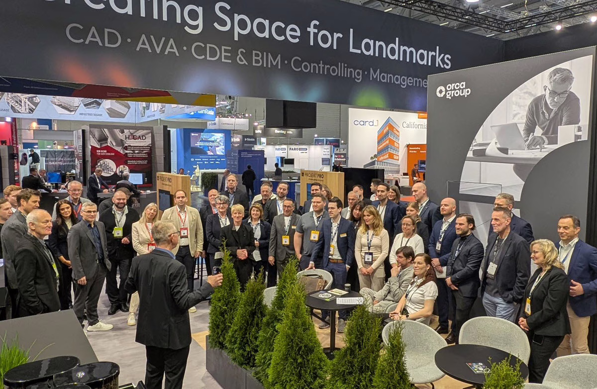 Orca Group digitalBAU 2026 - Eröffnung